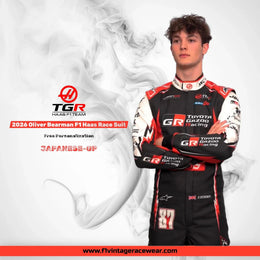Official Oliver Bearman 2026 Haas F1 Suit – Japanese GP New Edition