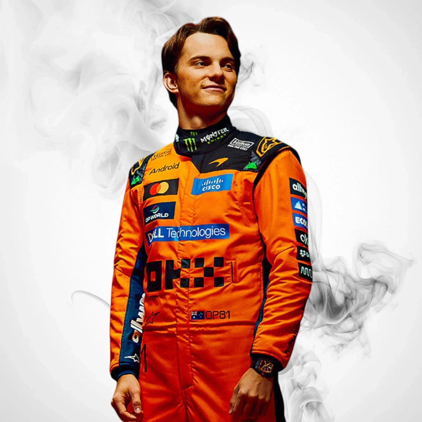 Oscar Piastri 2026 McLaren F1 Racing Jumpsuit Replica