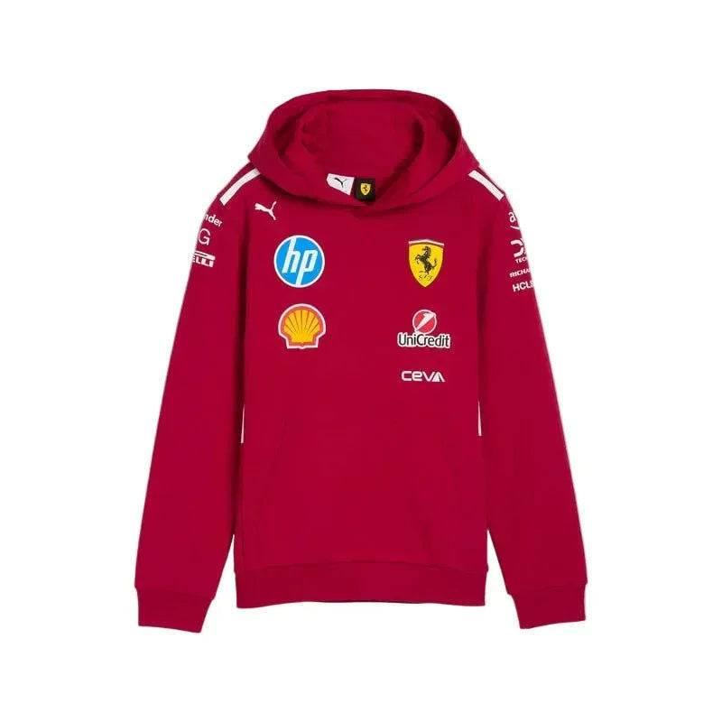 Scuderia Ferrari F1 Kids PUMA 2025 Team Hoodie