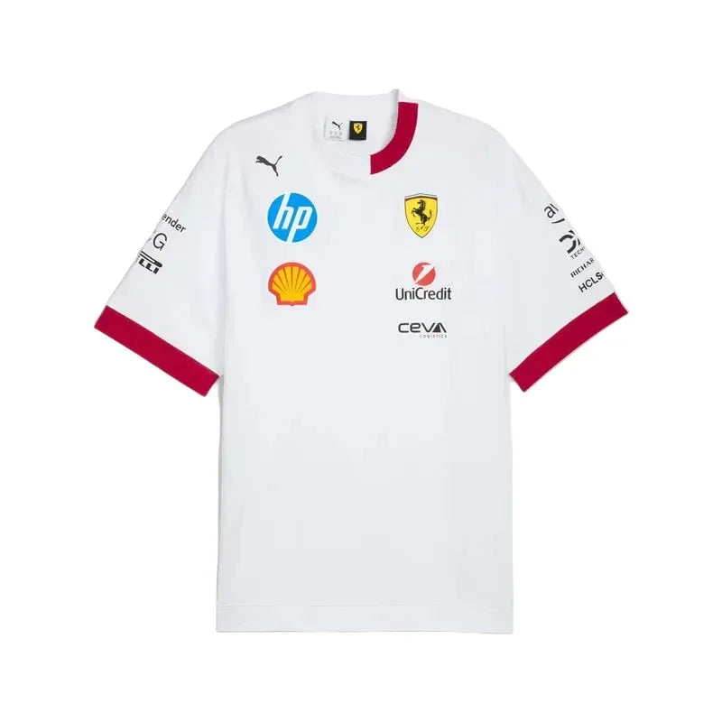 Scuderia Ferrari F1 PUMA 2025 Miami GP Driver's Oversized T-shirt