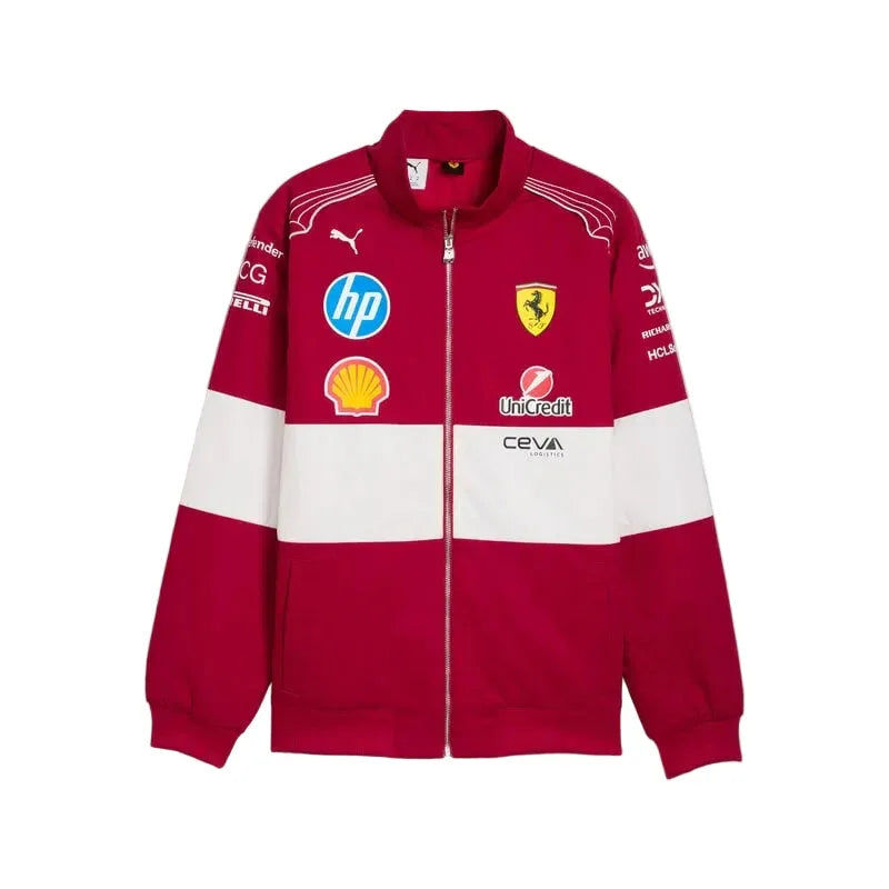 Scuderia Ferrari F1 PUMA 2025 Team Vintage Jacket