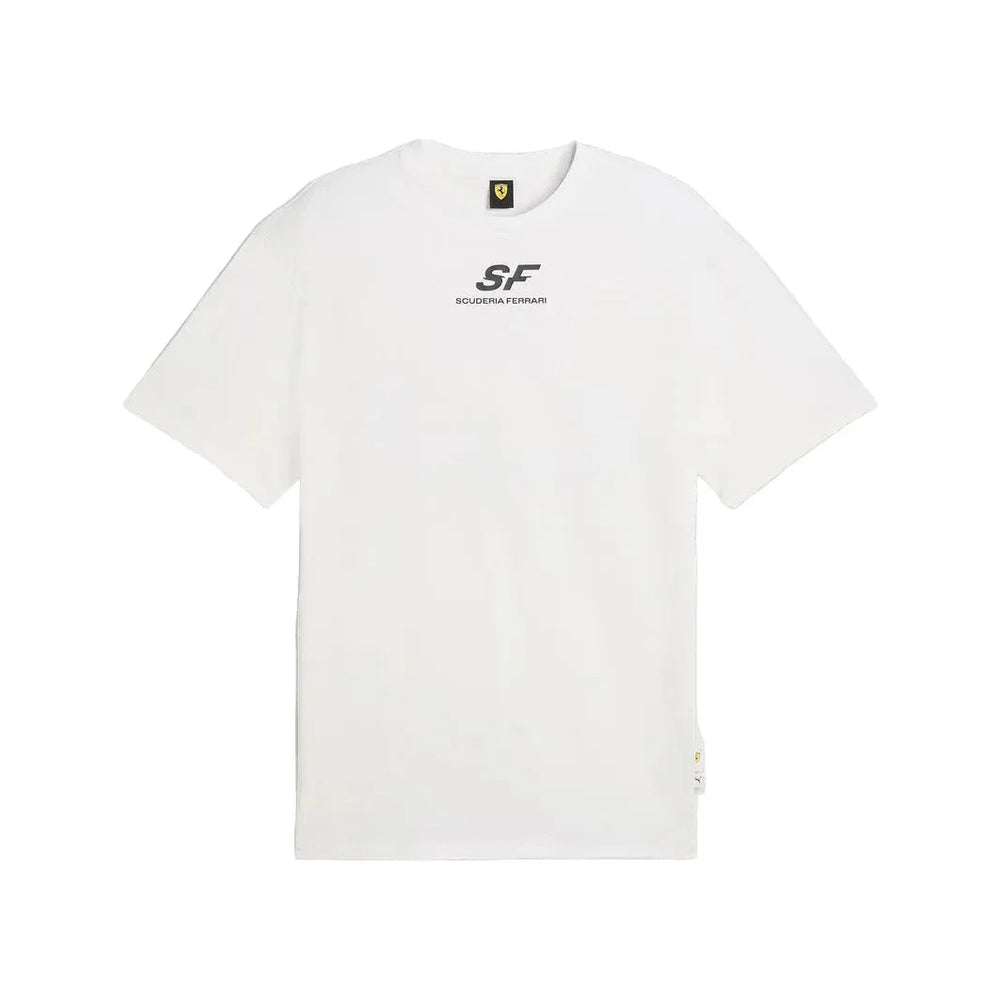 Scuderia Ferrari F1 PUMA Car Graphic T-shirt White