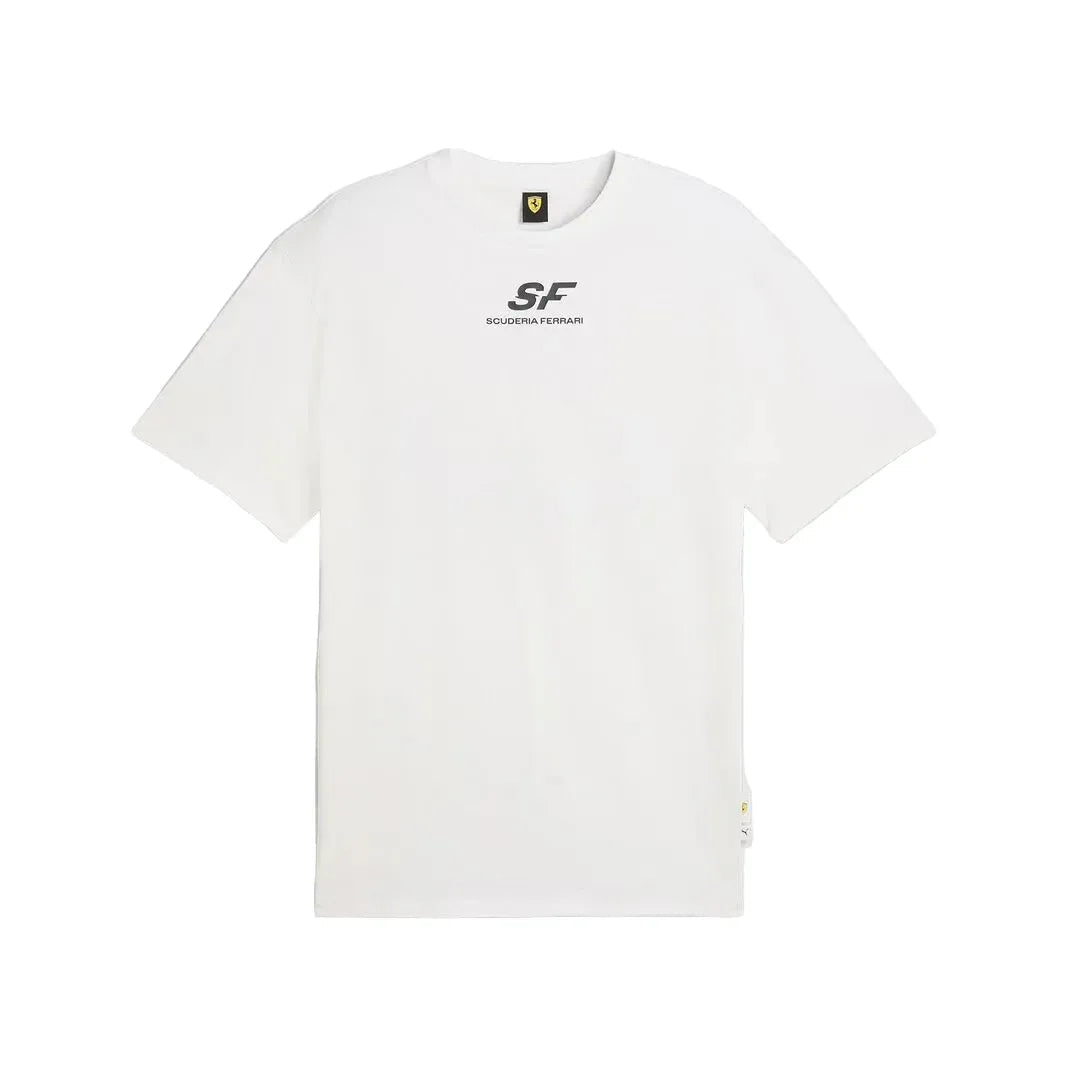 Scuderia Ferrari F1 PUMA Car Graphic T-shirt White