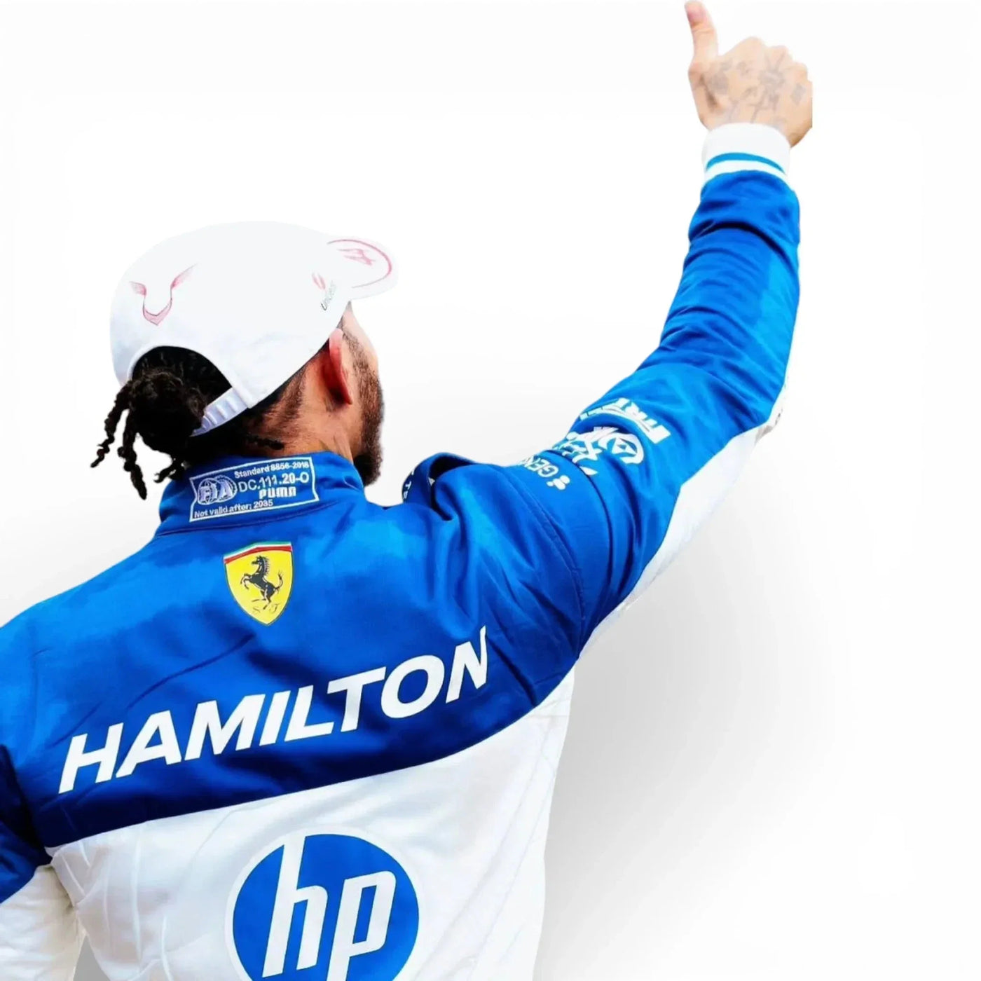 Scuderia Ferrari Lewis Hamilton 2025 Miami GP F1 Race Suit