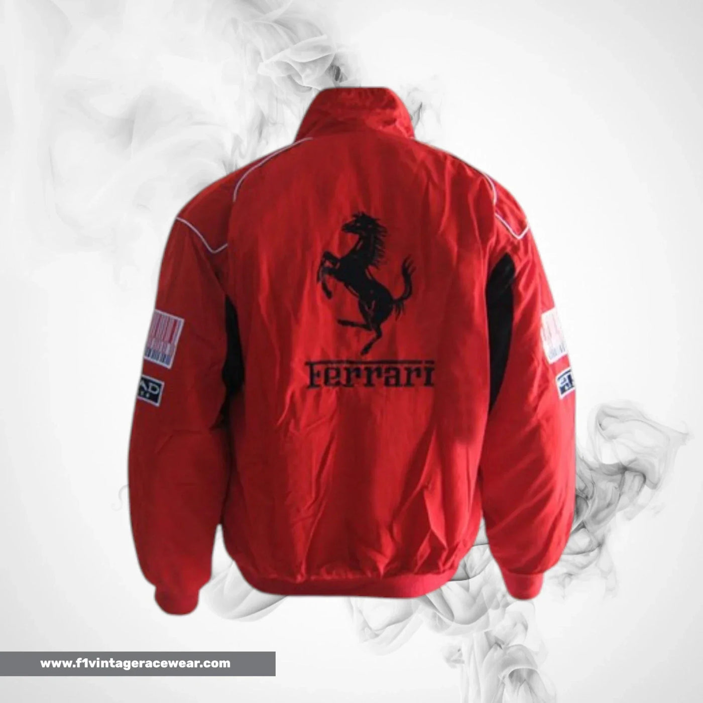 Scuderia Ferrari Red Vintage Jacket Santander Edition
