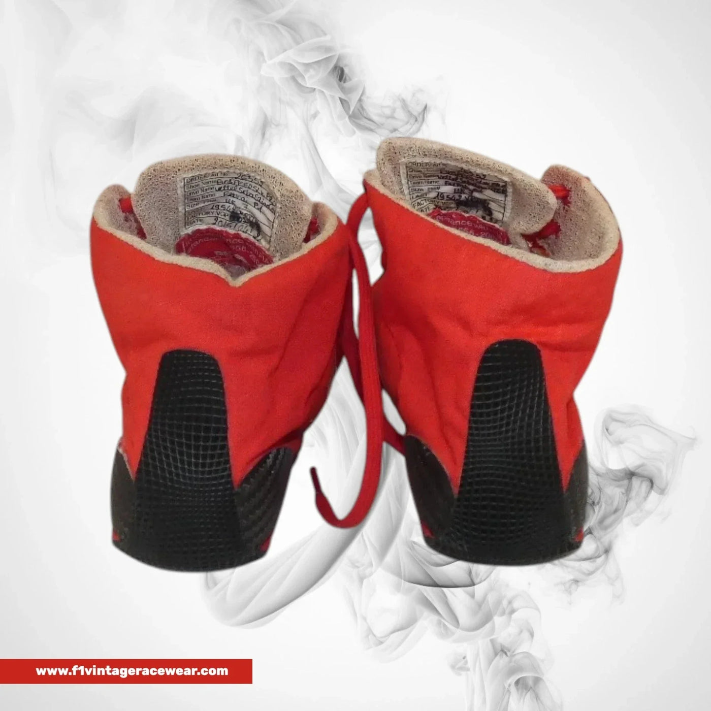 Sebastian Vettel 2015 Ferrari Vintage Race Boots