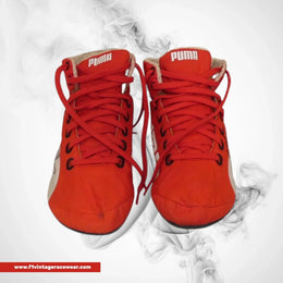 Sebastian Vettel 2015 Ferrari Vintage Race Boots