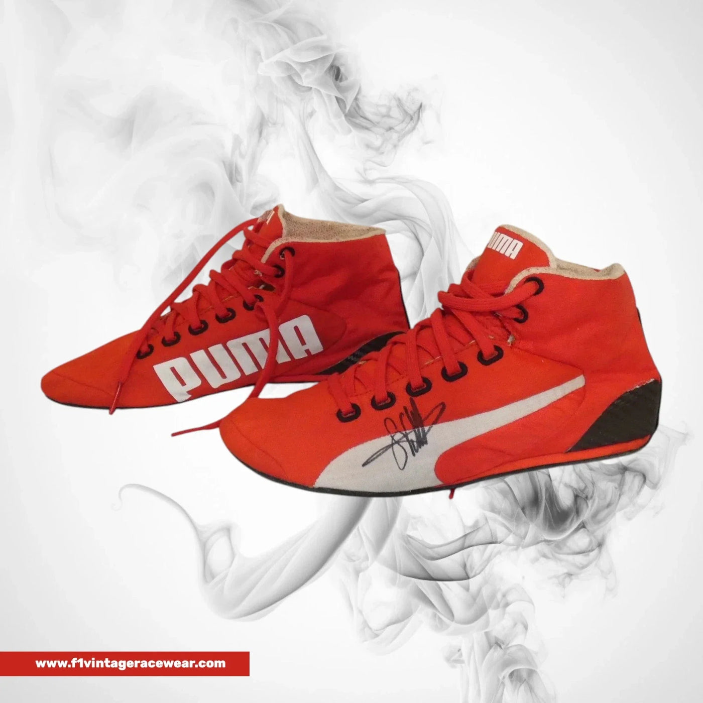 Sebastian Vettel 2015 Ferrari Vintage Race Boots