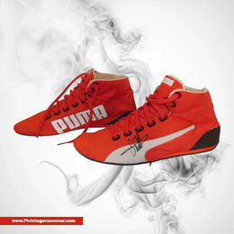 Sebastian Vettel 2015 Ferrari Vintage Race Boots