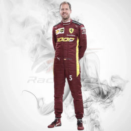 Sebastian Vettel 2020 Ferrari 1000 GP F1 Race Suit