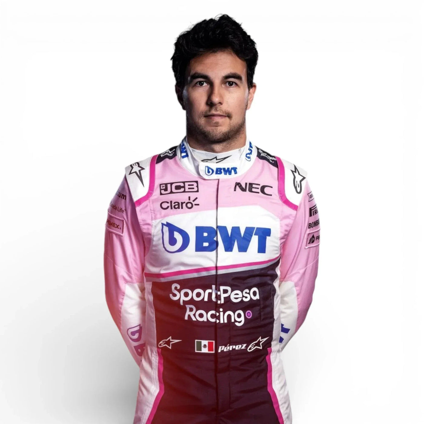 Sergio Pérez 2019 Racing Point BWT SportPesa F1 Race Suit