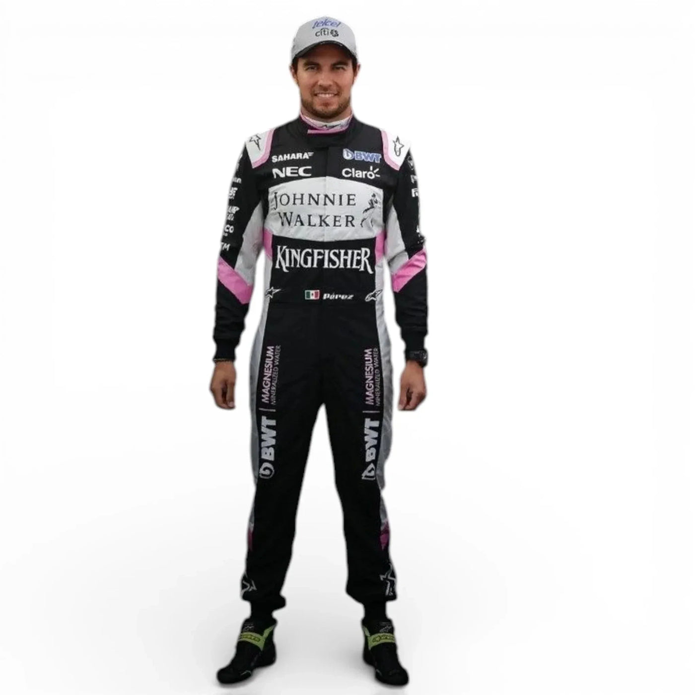 Sergio Perez 2017 Sahara Force India Formula 1 Suit