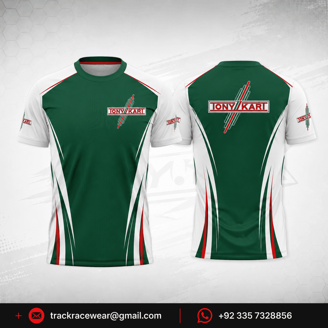 Tony Kart Racing T-Shirt Performance Karting Team Shirt
