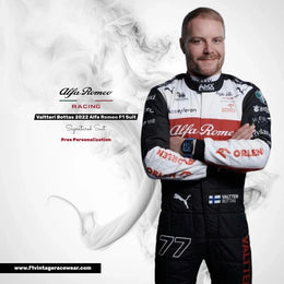 Valtteri Bottas 2022 Alfa Romeo F1 Suit