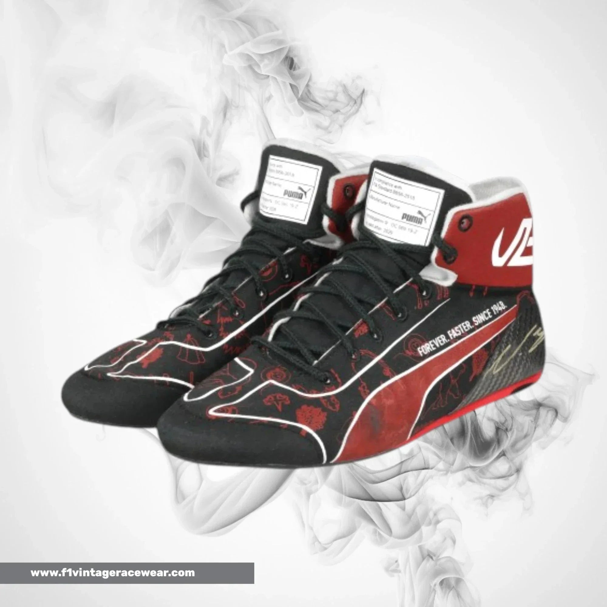 Valtteri Bottas 2023 Miami GP Alfa Romeo F1 Race Boots