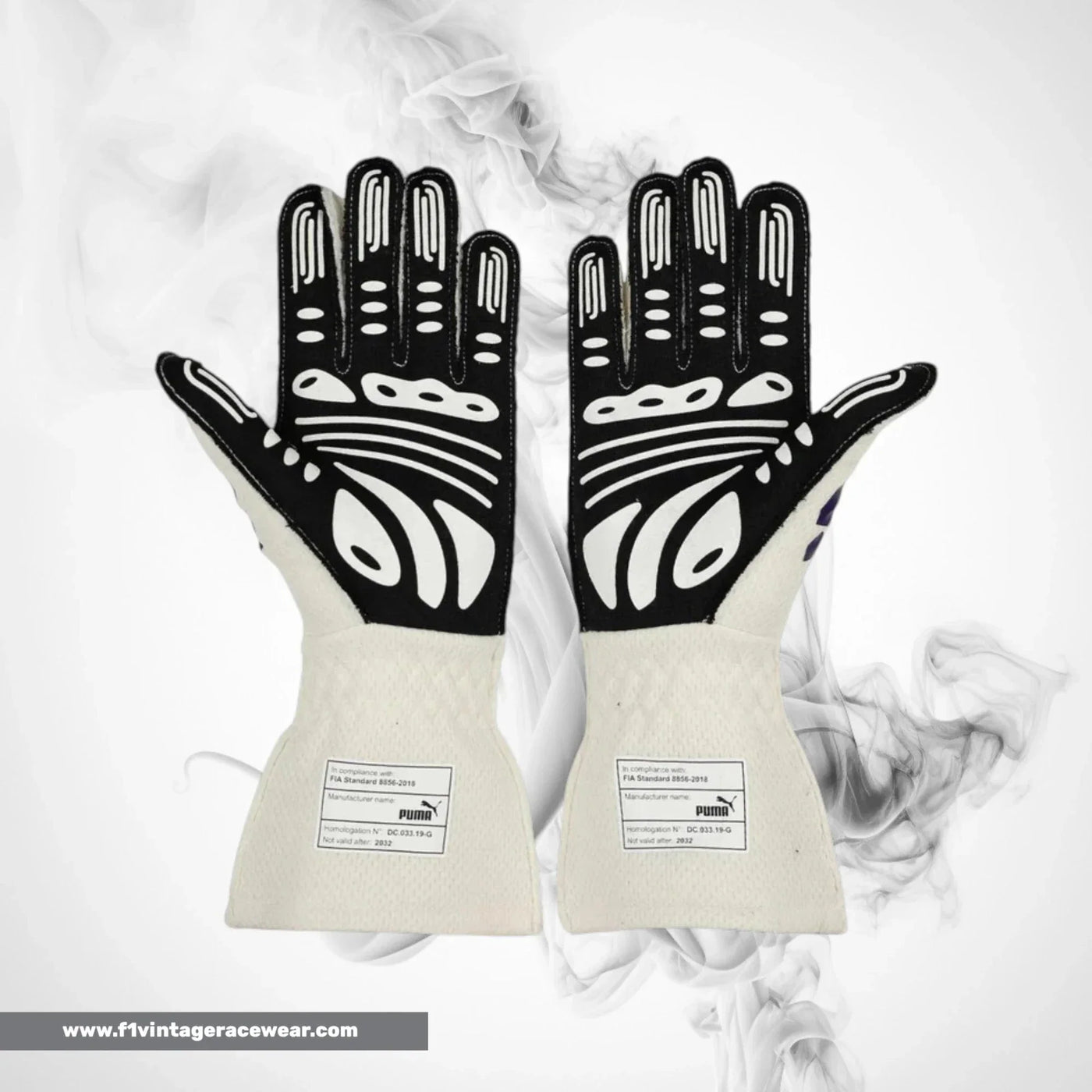 W Series Puma Purple Race Gloves FIA Motorsport Gloves Replica