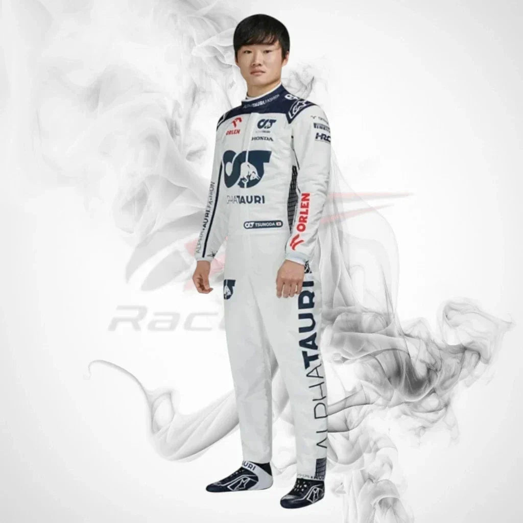 Yuki Tsunoda 2023 AlphaTauri F1 Race Suit Replica