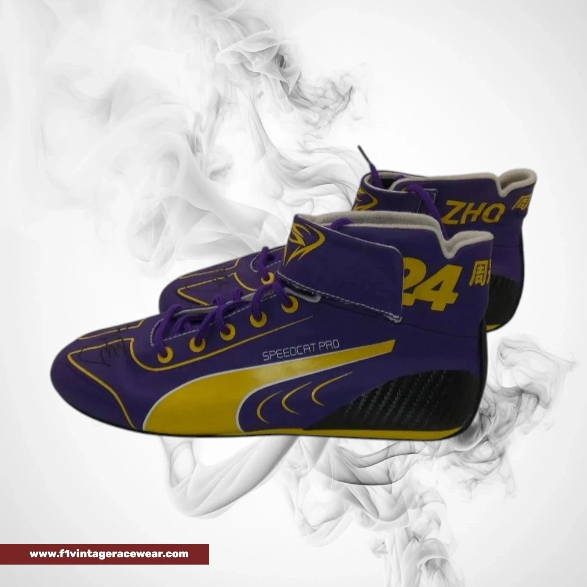 Zhou Guanyu 2023 Alfa Romeo F1 Race Boots Replica